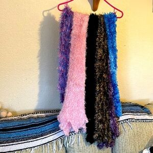 Scarf Fuzzy soft All Of  your favorite colors and have fun dressing up!